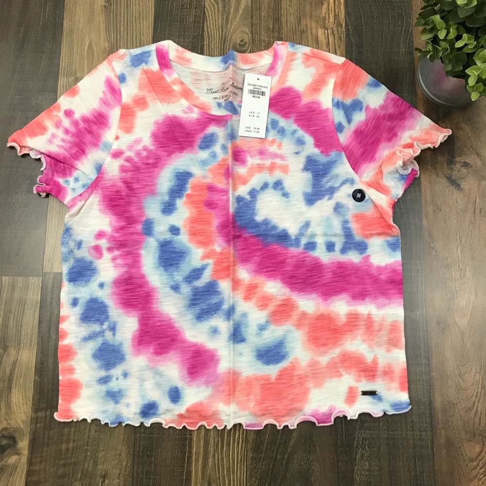 Hollister tie dye shirt